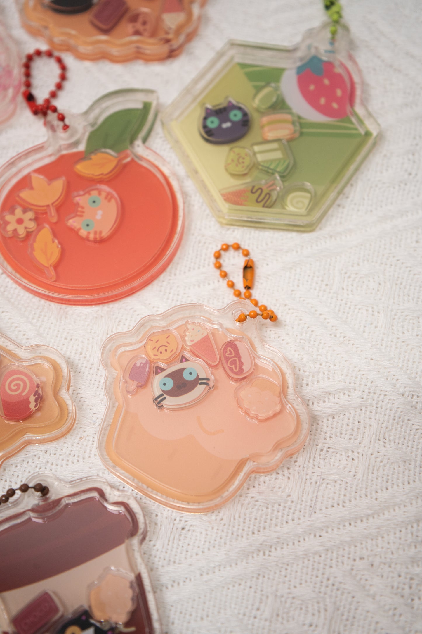 Shaker Keychain Lucky Bag