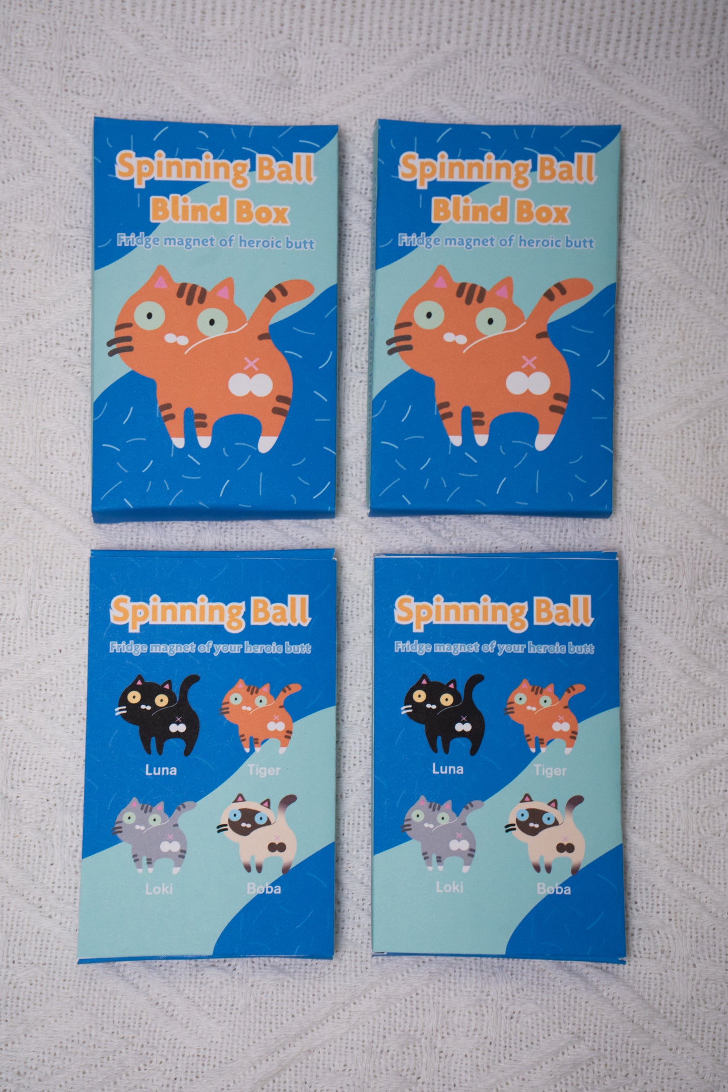 Spinning Egg Magnet Blind Box