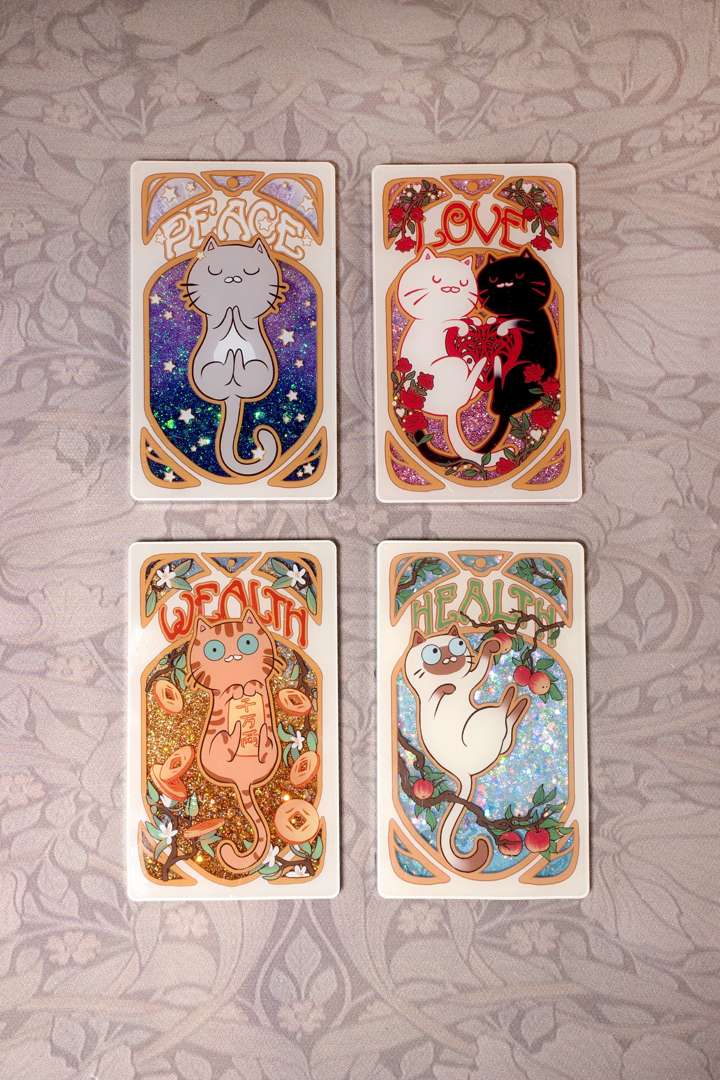 Cat Nouveau Magnet Blind Box