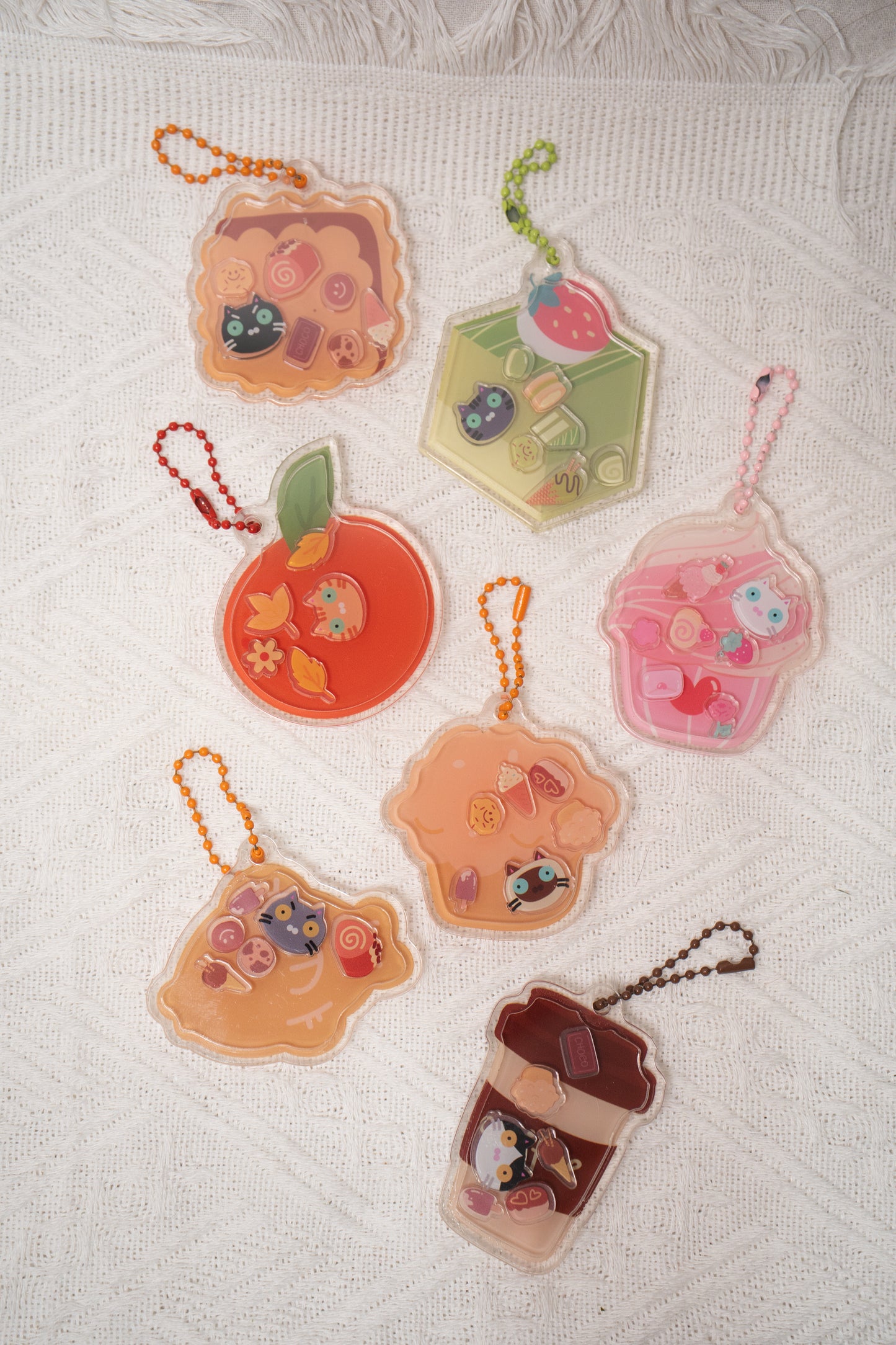 Shaker Keychain Lucky Bag