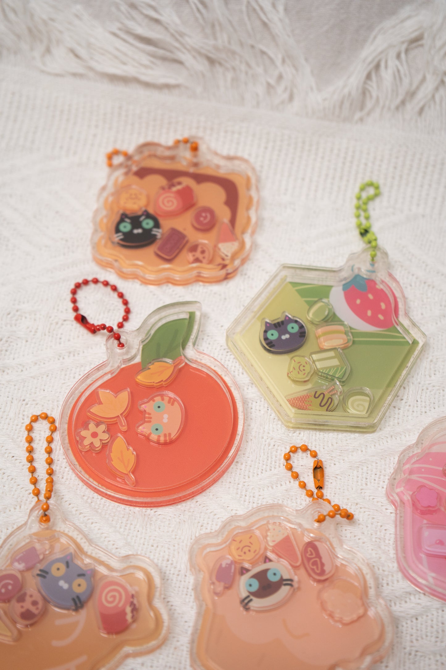 Shaker Keychain Lucky Bag