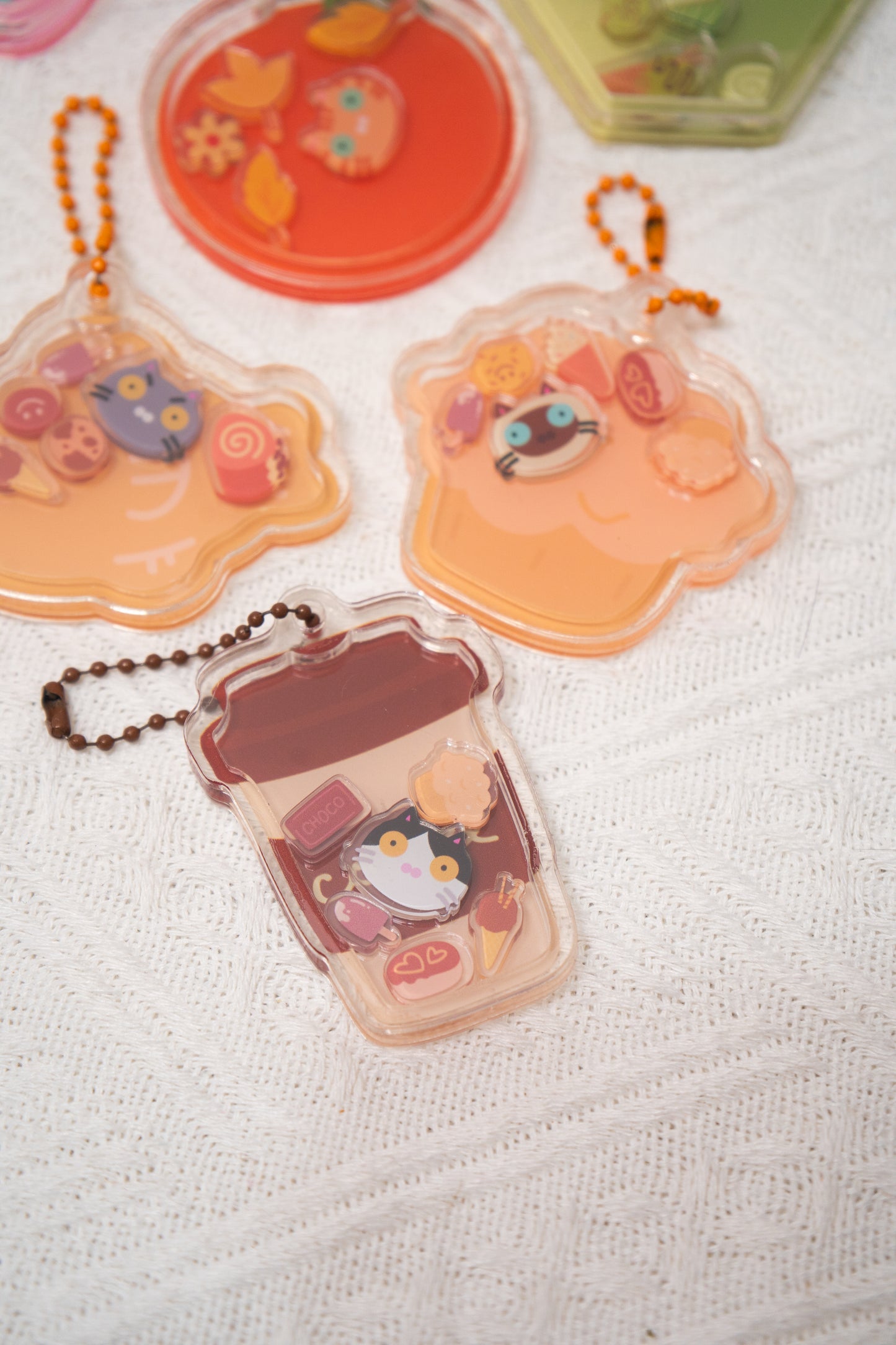 Shaker Keychain Lucky Bag